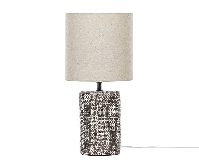 Beliani Candeeiro de mesa IDER Castanho