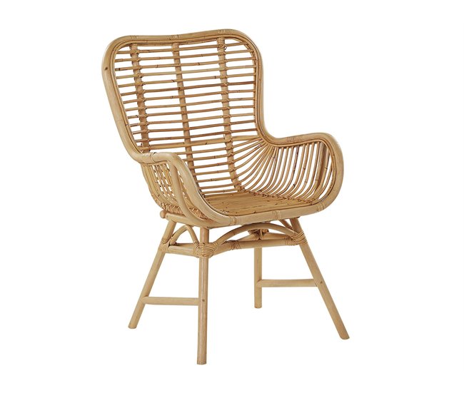 Beliani Silla de comedor TOGO Natural