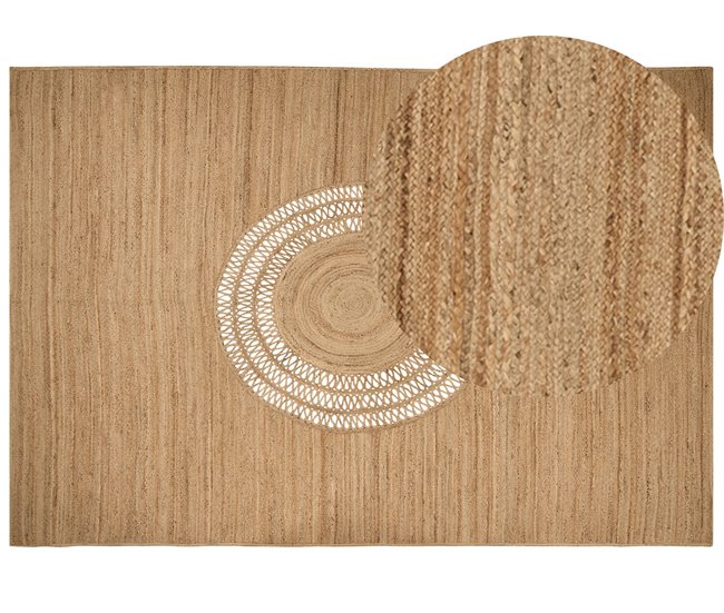 Beliani De tejido plano BOGAZOREN 160x230 Bege