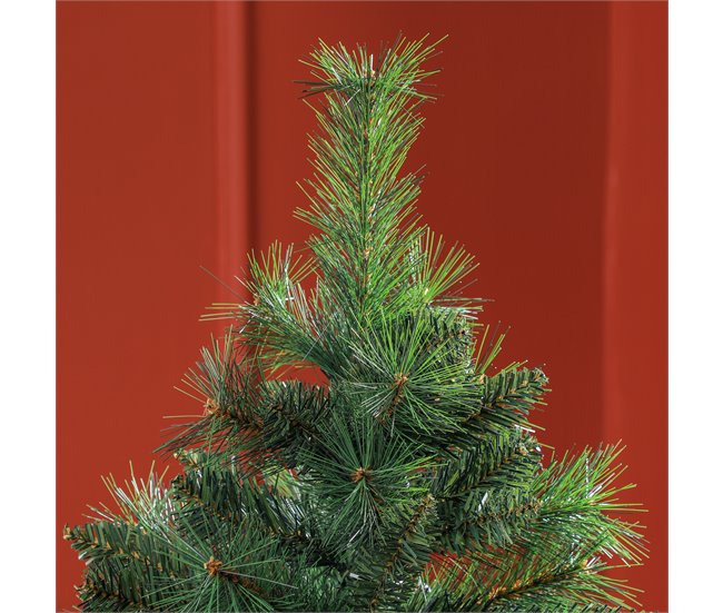 Árvore de Natal Plástico, metal HOMCOM, casa - natal Verde