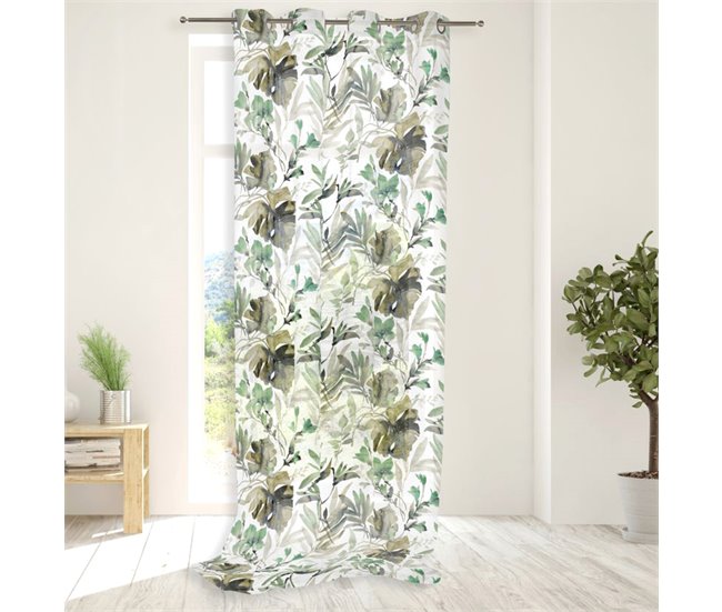 Cortina BELIZE cor bege 140x250 cm Bege