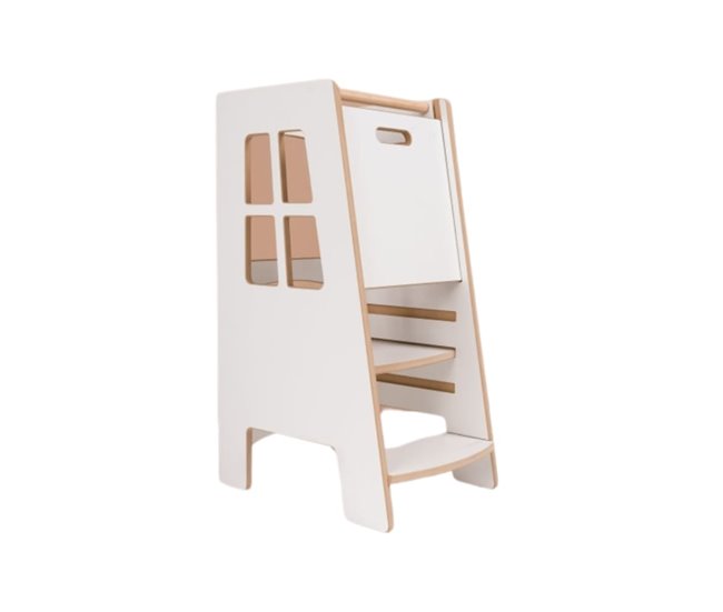 Torre de aprendizagem montessori extra segura