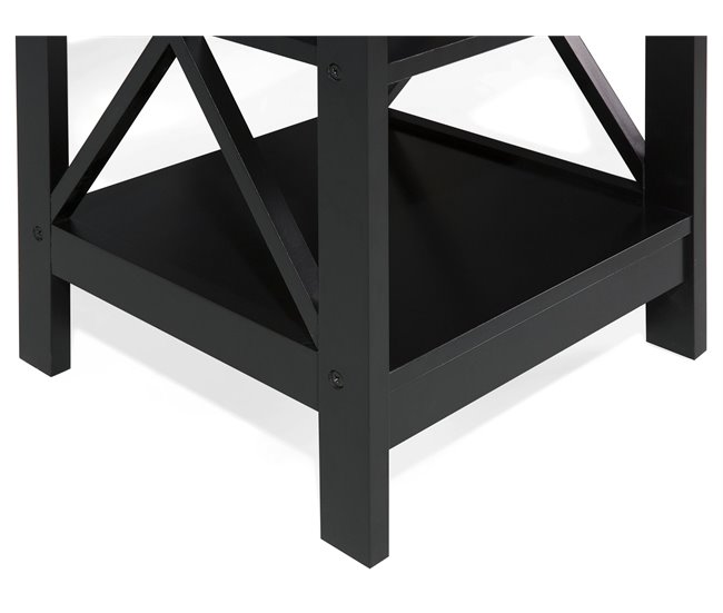 Beliani Mesa de apoio FOSTER 40x40 Branco