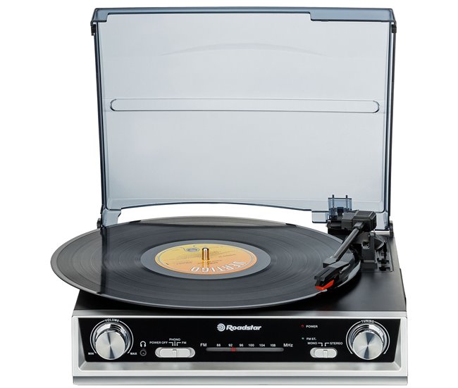 Gira-Discos Roadstar TTR-8634 Preto