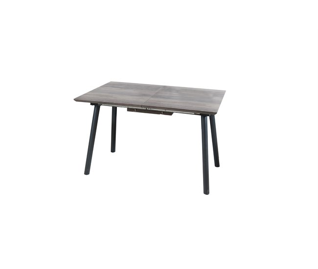 Conjunto de mesa e quatro cadeiras LOTTO wengué Wengue
