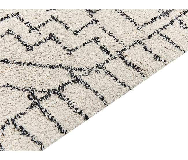 Beliani Pelos curtos ZEYNE 160x230 Bege
