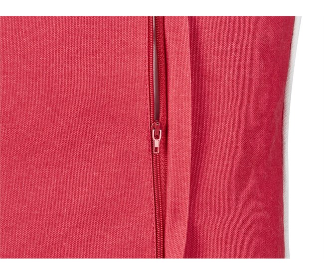 Beliani Almofada decorativa SIDERASIS Vermelho
