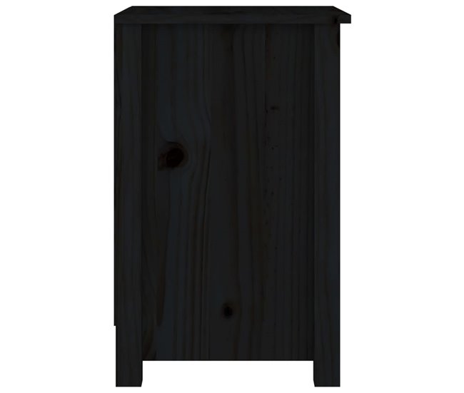 Soluna Home - Mesitas De Noche Waldoboro 2 peças 40 Preto