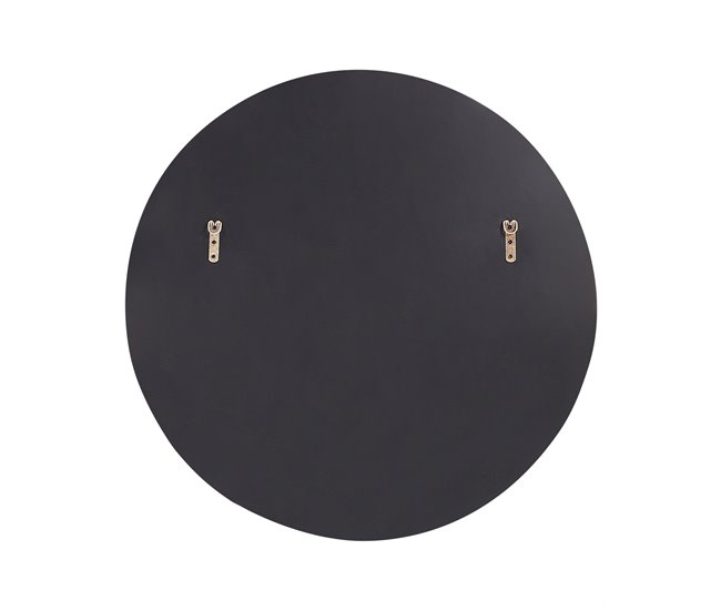 Beliani Espelho TROUVILLE Preto/ Dourado