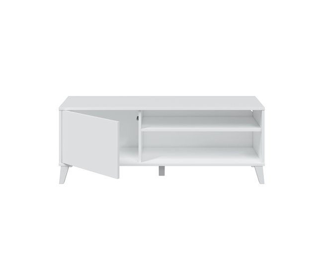 Móvel de TV ARIEL 135 cm branco mate Branco