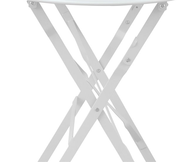 Conjunto de mesa e cadeiras de jardim dobráveis Teresa Branco