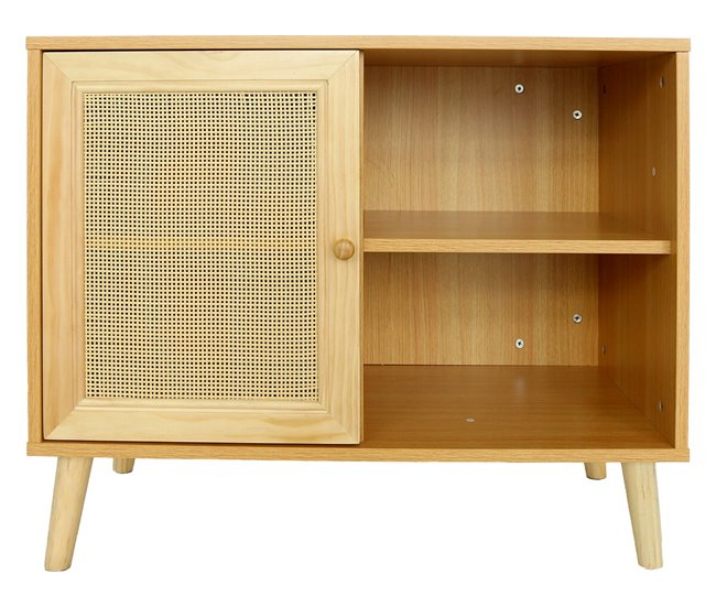 Aparador de madeira 80 Madeira Clara