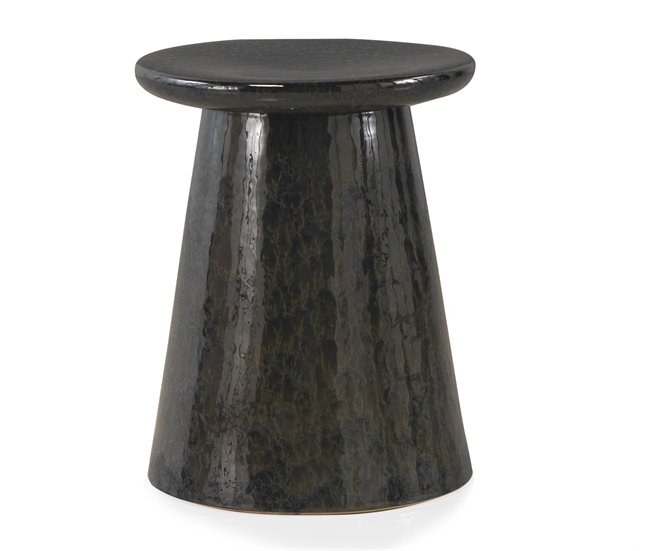 Banquinho de cerâmica Preto