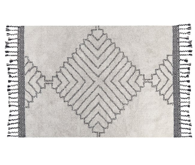 Beliani Pelos curtos ERAY 140x200 Branco