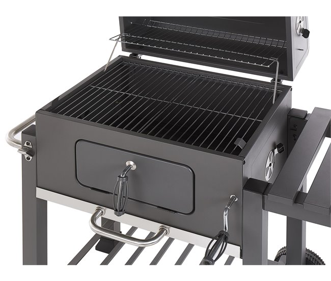 Beliani Barbacoa de carbón PAVLOF Cinza