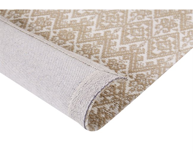 Beliani Entrelaçado ATIMA 80x150 Bege
