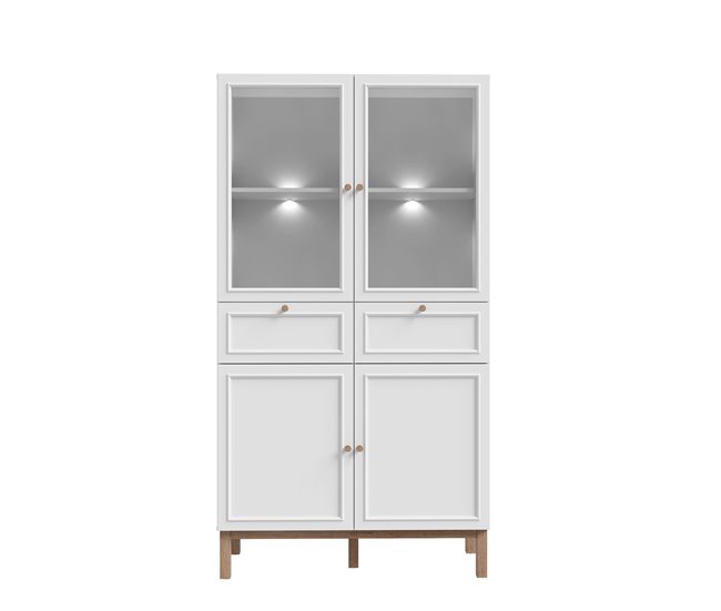 2 focos de luz para vitrines LISZT Transparente