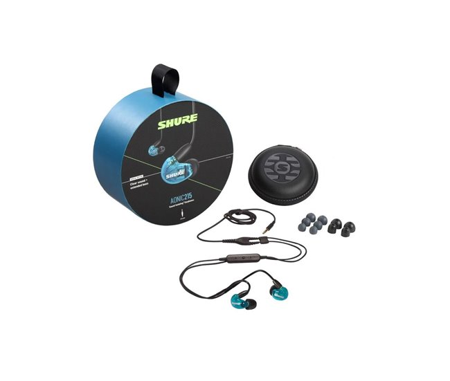 Auriculares de botão AONIC 215 Preto