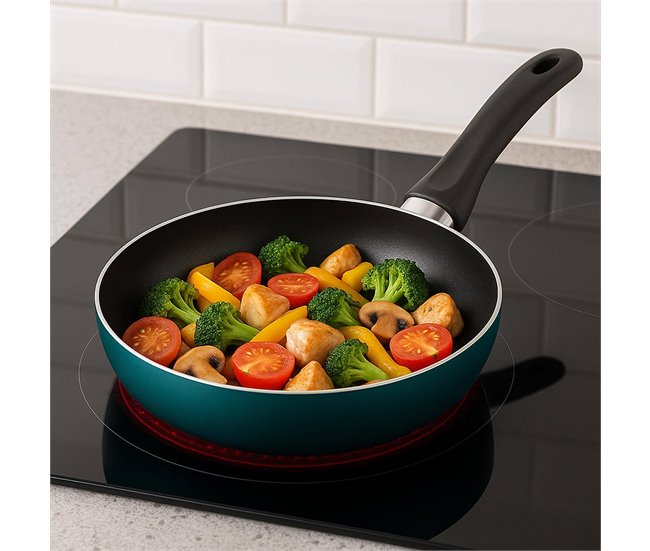 Conjunto de panelas Well Home 7 peças + 3 panelas Cinza