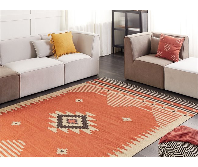 Beliani Kilim GAVAR 200x300 Laranja