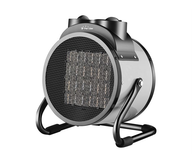 Aquecedor industrial Preto / Cinza
