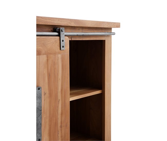 Aparador em madeira maciça de acácia reciclada Madeira