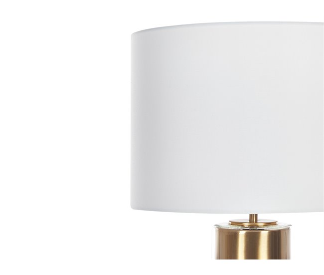 Beliani Candeeiro de mesa BEATTON Dourado