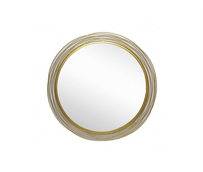 Espelho de parede TARA marca ECOANYA Dourado
