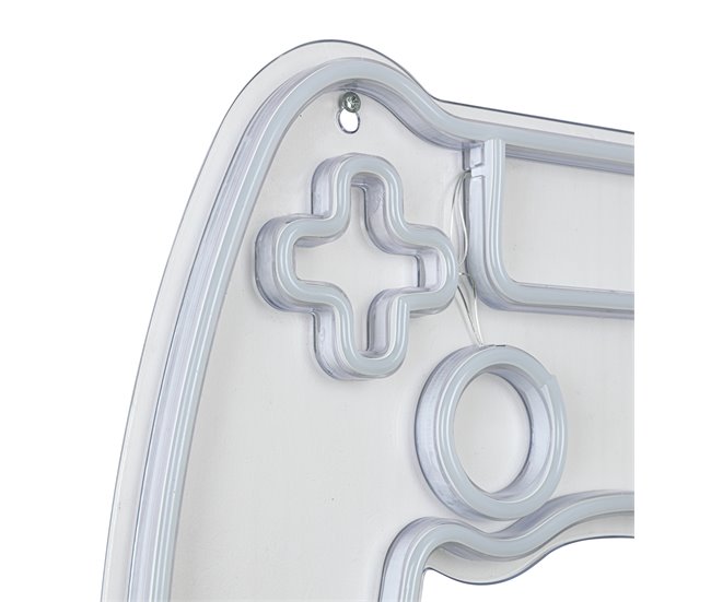 Aplique CONTROLLER NEON XL led RGB 6W 27cm marca CONFORAMA Preto