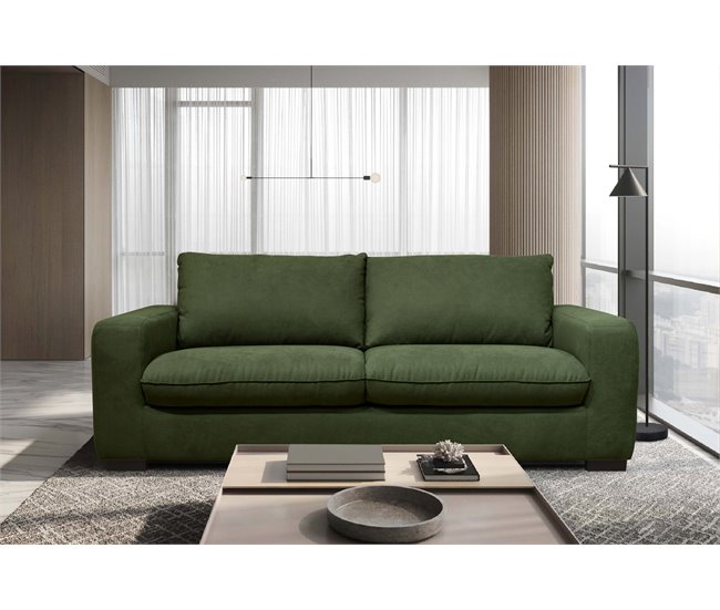 Sofá cama SWEET com abertura italiana Verde
