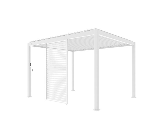 Persiana para pérgula bioclimática Triomphe 123x6 Branco