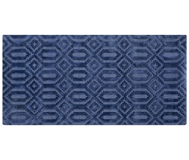 Beliani Pelos curtos ADATEPE 80x150 Azul Marino