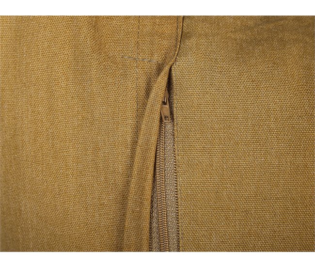 Beliani Almofada decorativa PULICAT 50x30 Verde Escuro