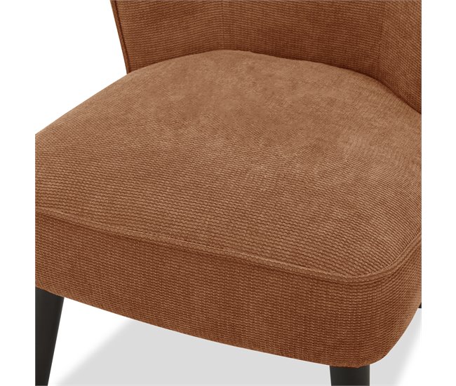 Cadeirão decorativo NINA Terracota