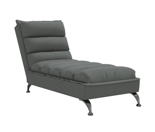 Chaise longue chaise longue para interior com almofadas em