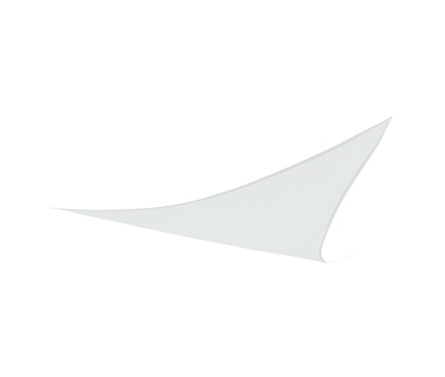 Toldo de sombra triangular aktive garden branco 500x500 Branco