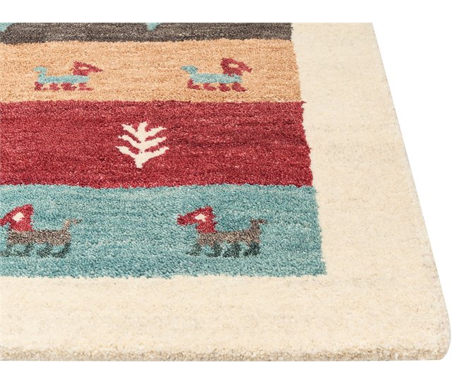 Beliani Pelos curtos SARILAR 160x230 Multicor