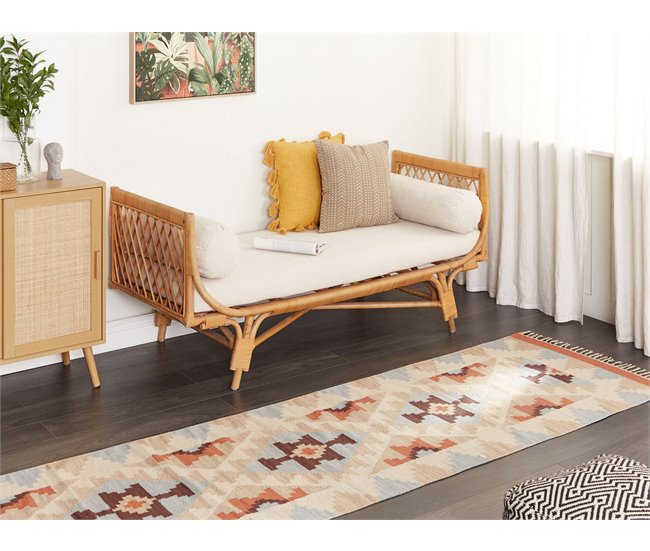 Beliani Kilim DILIJAN 80x300 Multicor