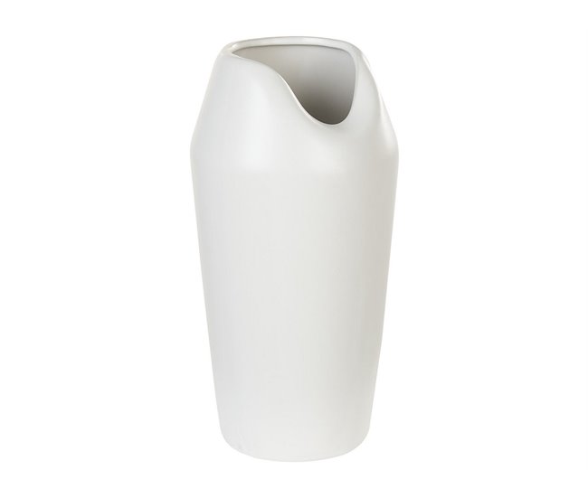 Beliani Jarro decorativo APAMEA Branco
