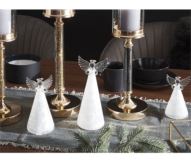Beliani Acessório decorativo KITTILA Branco