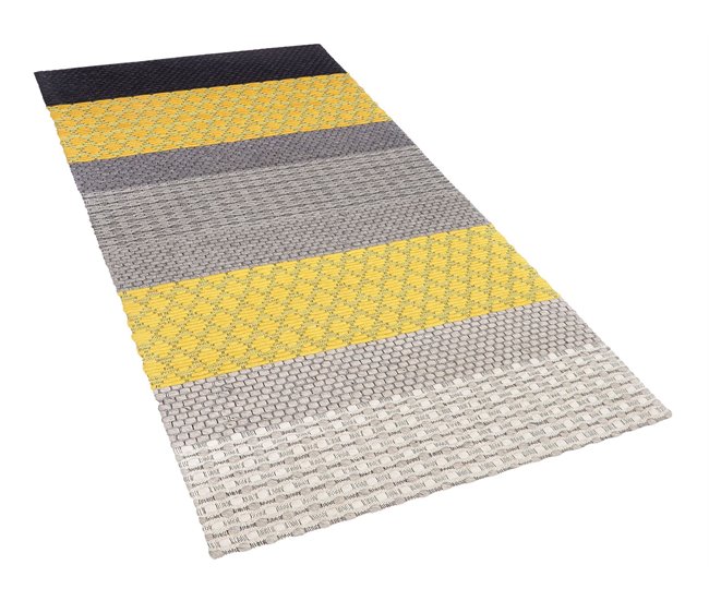 Beliani Pelos curtos AKKAYA 80x150 Multicor