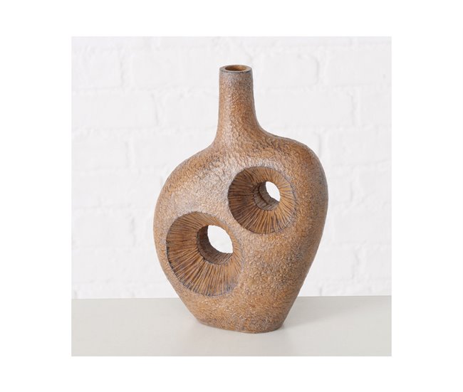 Vaso decorativo HAMSTON da marca BOLTZE Castanho