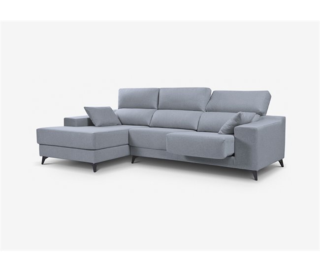 Chaise longue NOELIA 3 lugares Azul Claro