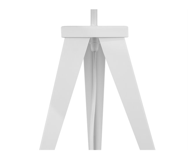 Beliani Candeeiro de mesa STILETTO Branco