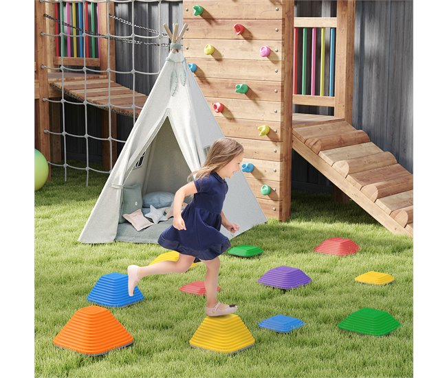 Jogo de Equilíbrio para Crianças PP e TPR AIYAPLAY Multicor