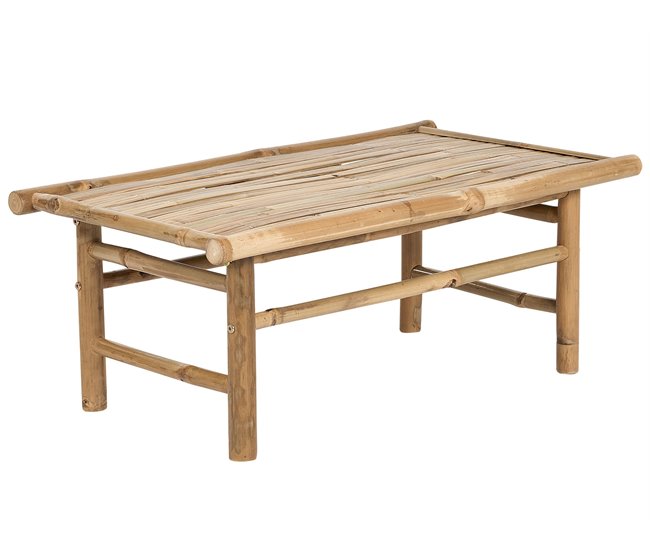 Beliani Conjunto de jardín TODI Branco/ Bege