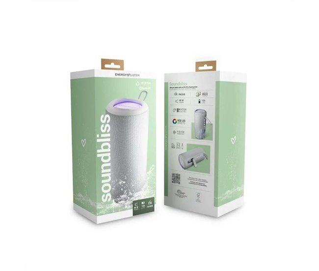 Altifalante Bluetooth Portátil Soundbliss Cloud Cinza
