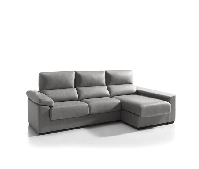 Chaise longue BEA Cinza Claro