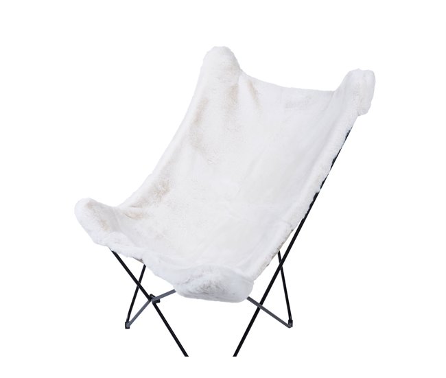 Beliani Poltrona NYBRO Branco