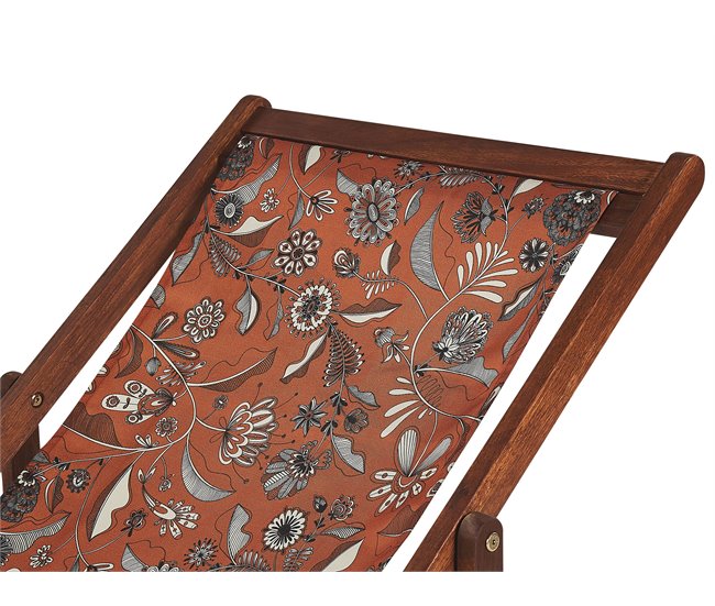 Beliani Cobertura para cadeira de jardim ANZIO/AVELLINO Vermelho